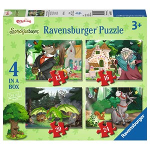 Ravensburger (06939) - "On the Way in the Fairytale Forest" - 12 16 20 24 pezzi