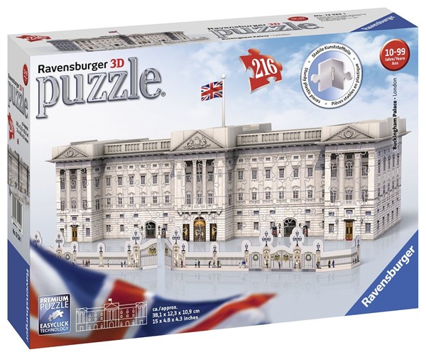 Ravensburger (12524) - "Buckingham Palace" - 216 pezzi