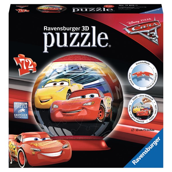 Ravensburger (11825) - "Cars 3" - 72 pezzi