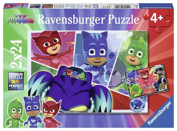 Ravensburger (07825) - "PJ Masks" - 24 pezzi