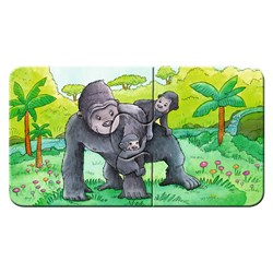 Ravensburger (06943) - "Cute Animal Families" - 2 pezzi