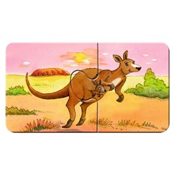 Ravensburger (06943) - "Cute Animal Families" - 2 pezzi