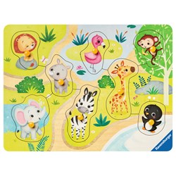 Ravensburger (03687) - "In the Zoo" - 8 pezzi