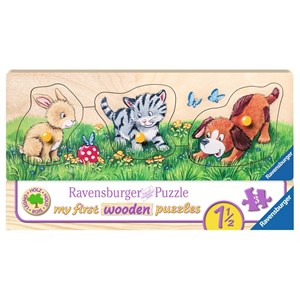 Ravensburger (03203) - "My First Wooden Puzzles" - 3 pezzi