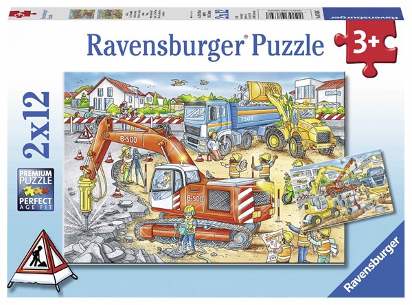 Ravensburger - "Construction Site" - 12 pezzi