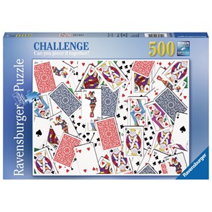 Ravensburger (14800) - "Cards" - 500 pezzi