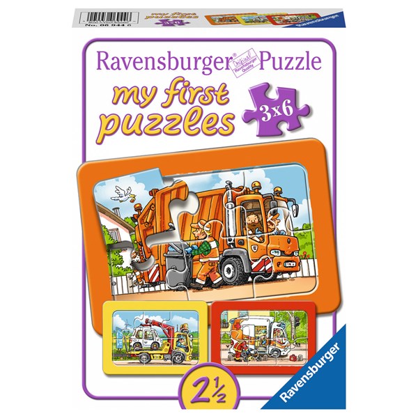 Ravensburger (06944) - "Vehicles" - 6 pezzi