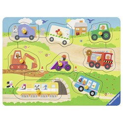 Ravensburger (03684) - "Favorite Vehicles" - 9 pezzi