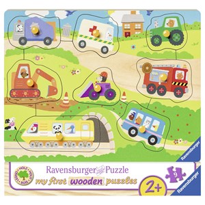 Ravensburger (03684) - "Favorite Vehicles" - 9 pezzi