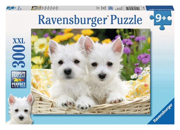 Ravensburger (13074) - "West Highland White Terriers" - 300 pezzi