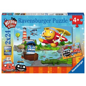 Ravensburger (07827) - "Helden der Stadt" - 24 pezzi