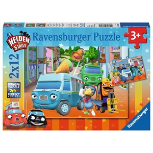 Ravensburger (07623) - "Helden der Stadt" - 12 pezzi
