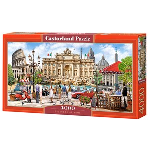 Castorland (C-400270) - "Splendor of Rome" - 4000 pezzi