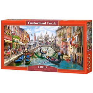 Castorland (C-400287) - "Charms of Venice" - 4000 pezzi