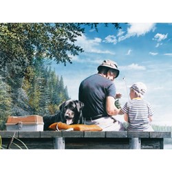 Ravensburger (13176) - "Fishing" - 300 pezzi