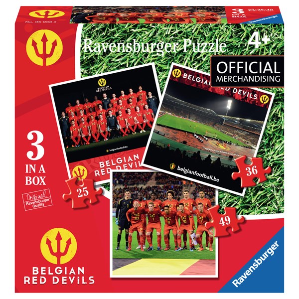 Ravensburger (06968) - "Belgian Red Devils" - 25 36 49 pezzi