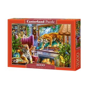 Castorland (C-300556) - "Tigers Comming to Life" - 3000 pezzi