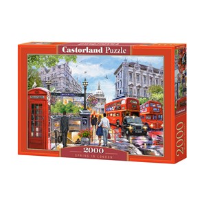 Castorland (C-200788) - "Spring in London" - 2000 pezzi