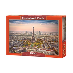 Castorland (C-151837) - "Cityscape of Paris" - 1500 pezzi