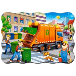 Castorland (B-03778) - "Garbage Car" - 30 pezzi