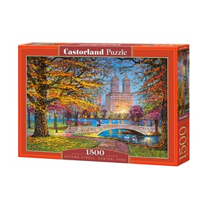 Castorland (C-151844) - "Autumn Stroll, Central Park" - 1500 pezzi