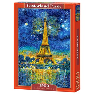 Castorland (C-151851) - "Paris Celebration" - 1500 pezzi