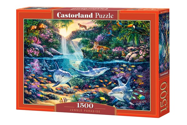 Castorland (C-151875) - "Jungle Paradise" - 1500 pezzi