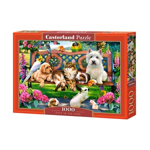 Castorland (C-104406) - "Pets in the Park" - 1000 pezzi