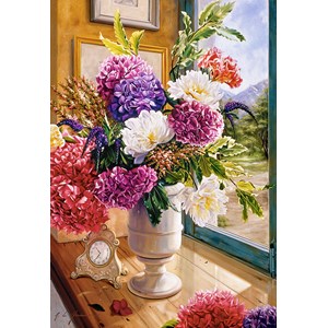 Castorland (C-104444) - "Still Life with Hydrangeas" - 1000 pezzi
