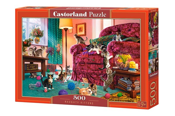 Castorland (B-53254) - "Naughty Kittens" - 500 pezzi