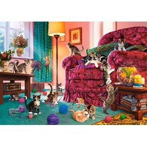 Castorland (B-53254) - "Naughty Kittens" - 500 pezzi
