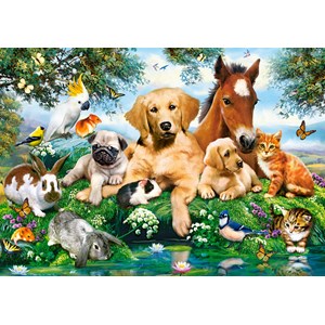 Castorland (B-53230) - "Summer Pals" - 500 pezzi