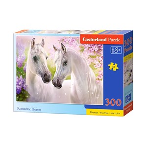 Castorland (B-030378) - "Romantic Horses" - 300 pezzi