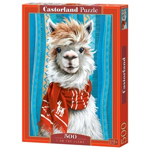 Castorland (B-53308) - "I am The Llama" - 500 pezzi