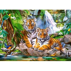 Castorland (B-030385) - "Tiger Falls" - 300 pezzi