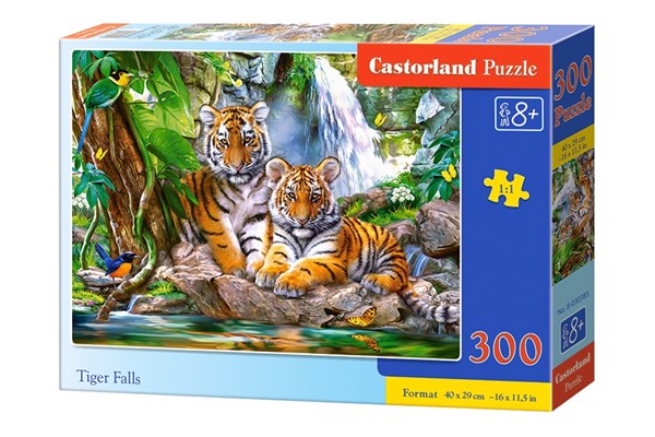 Castorland (B-030385) - "Tiger Falls" - 300 pezzi
