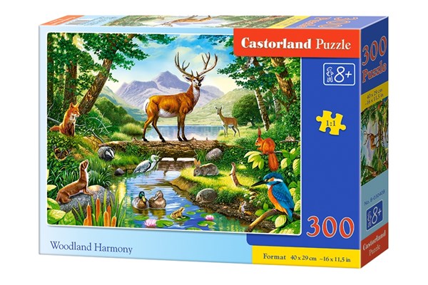 Castorland (B-030408) - "Woodland Harmony" - 300 pezzi