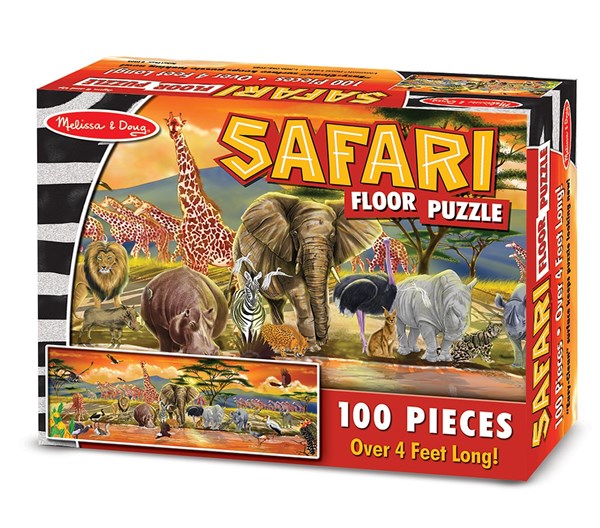 Melissa and Doug (2873) - "Safari" - 100 pezzi