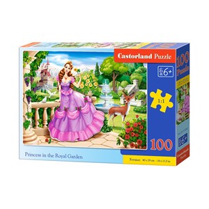 Castorland (B-111091) - "Princess in the Royal Garden" - 100 pezzi