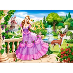 Castorland (B-111091) - "Princess in the Royal Garden" - 100 pezzi