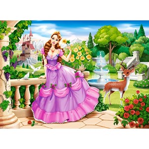 Castorland (B-111091) - "Princess in the Royal Garden" - 100 pezzi