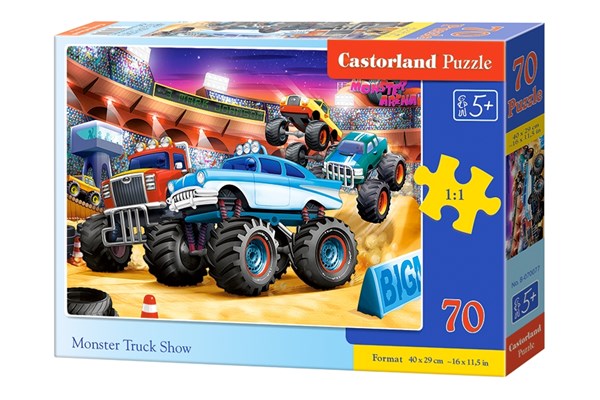 Castorland (B-070077) - "Monster Truck Show" - 70 pezzi