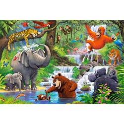 Castorland (B-040315) - "Jungle Animals" - 40 pezzi