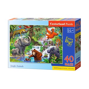 Castorland (B-040315) - "Jungle Animals" - 40 pezzi