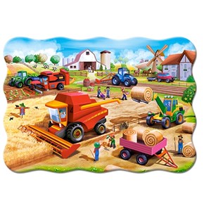Castorland (C-02436) - "Work on the Farm" - 20 pezzi