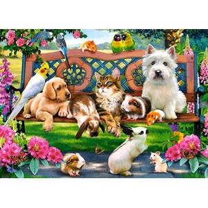 Castorland (B-018444) - "Pets in the Park" - 180 pezzi