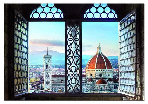 Educa (18460) - "Views of Florence, Italy" - 1000 pezzi