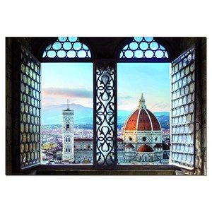 Educa (18460) - "Views of Florence, Italy" - 1000 pezzi