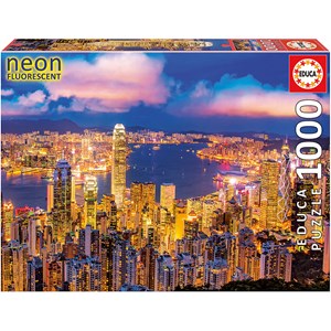 Educa (18462) - "Hong Kong Skyline" - 1000 pezzi