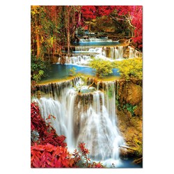 Educa (18461) - "Waterfall in deep Forest" - 1000 pezzi